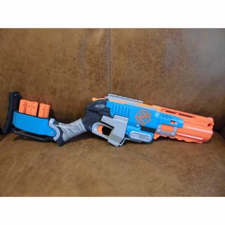 ハズブロ(Hasbro)のナーフ NERF ゾンビストライク スレッジファイア オレンジトリガー レア絶版(その他)