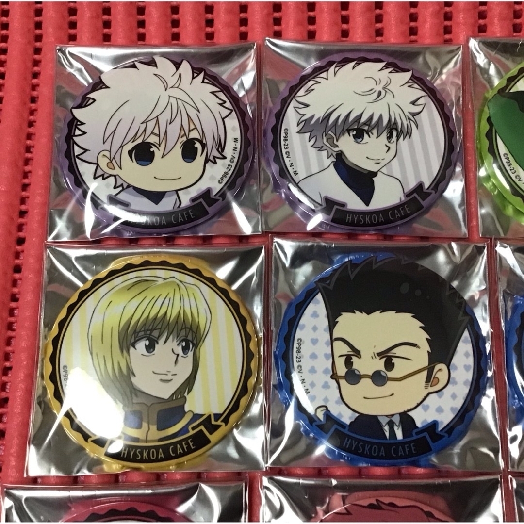 ハンター×ハンター(74)《アニカフェ ヒソカフェ 缶バッジ》の ハンター×ハンター(74)《アニカフェ ヒソカフェ 缶バッジ》の