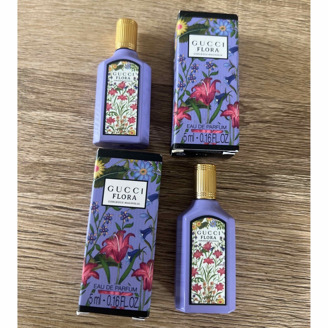 Gucci(グッチ)のGUCCI Flora グッチ　フローラ　マグノリア　5ml コスメ/美容の香水(香水(女性用))の商品写真