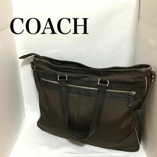 コーチ(COACH)のレア✨Coach コーチ セミショルダーバッグ/トートバッグ グリーン/緑(ショルダーバッグ)