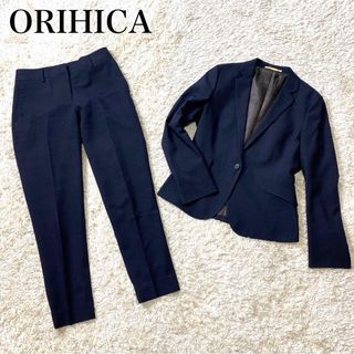 オリヒカ(ORIHICA)の【美品】オリヒカ ライム パンツ スーツ セットアップ ウォッシャブル チェック(スーツ)