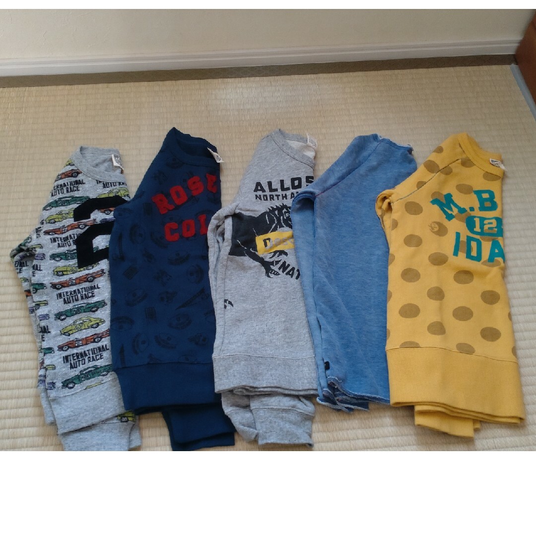 F.O.KIDS(エフオーキッズ)のサイズ140　FOキッズ　エフオーキッズ　まとめ売り　美品　スウェット＆パンツ キッズ/ベビー/マタニティのキッズ服男の子用(90cm~)(Tシャツ/カットソー)の商品写真