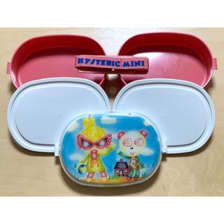 ヒステリックミニ(HYSTERIC MINI)のヒスミニ☆正規品☆激レア☆新品☆2段式☆お弁当箱☆ランチボックス☆スプーン(弁当用品)