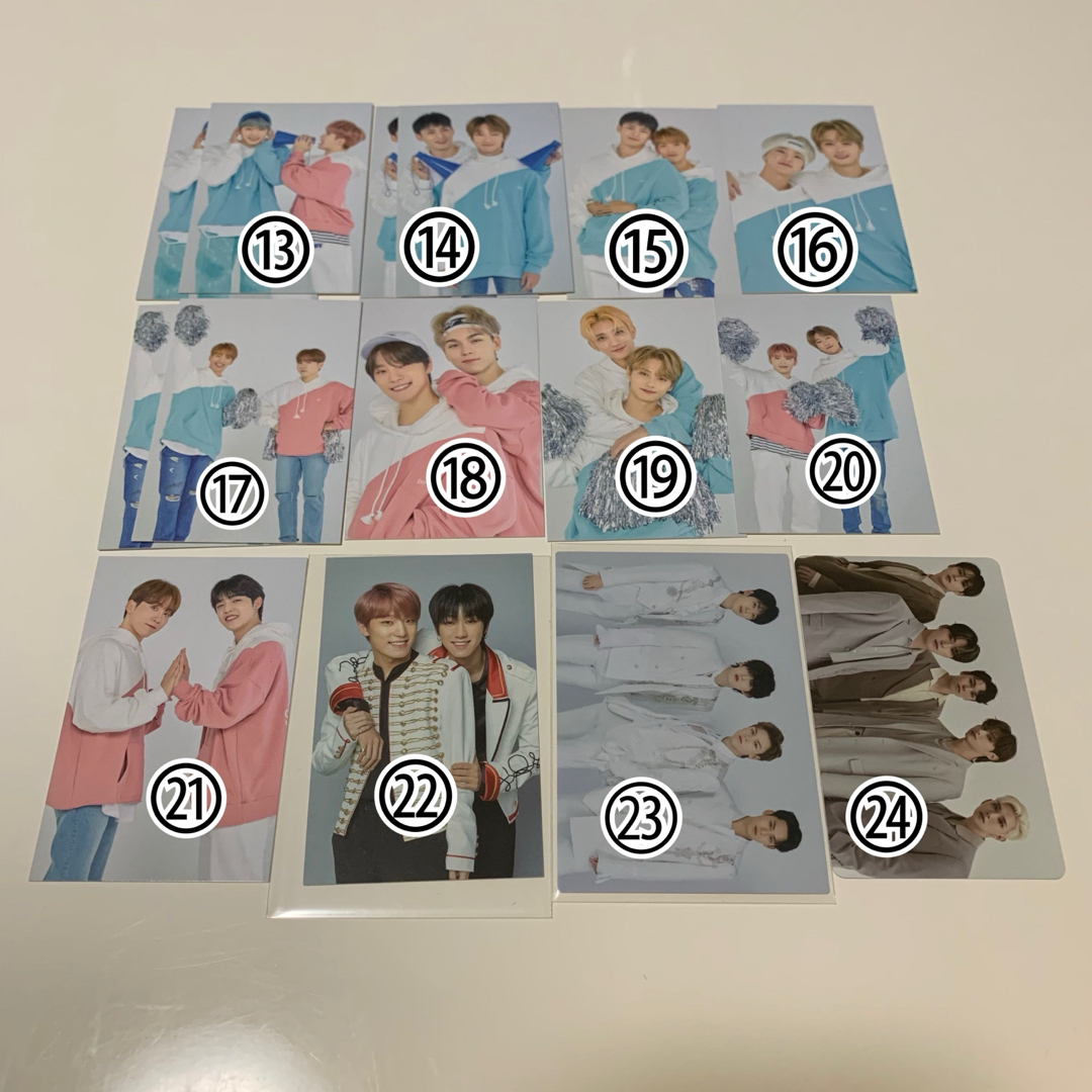 SEVENTEEN ペア トレカ エンタメ/ホビーのタレントグッズ(アイドルグッズ)の商品写真