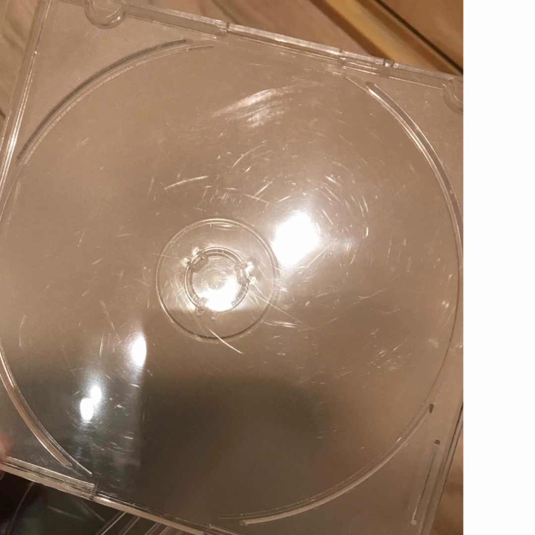 CD DVD ケース　空　10個セット　① インテリア/住まい/日用品の収納家具(CD/DVD収納)の商品写真