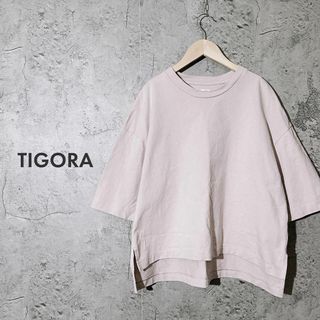 ティゴラ(TIGORA)の【レディース ✿】TIGORA ティゴラ シャツ 半袖 トップス ウェア M(Tシャツ(半袖/袖なし))