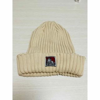 ベンデイビス(BEN DAVIS)の【美品】BEN DAVIS ニット帽　アイボリー(ニット帽/ビーニー)