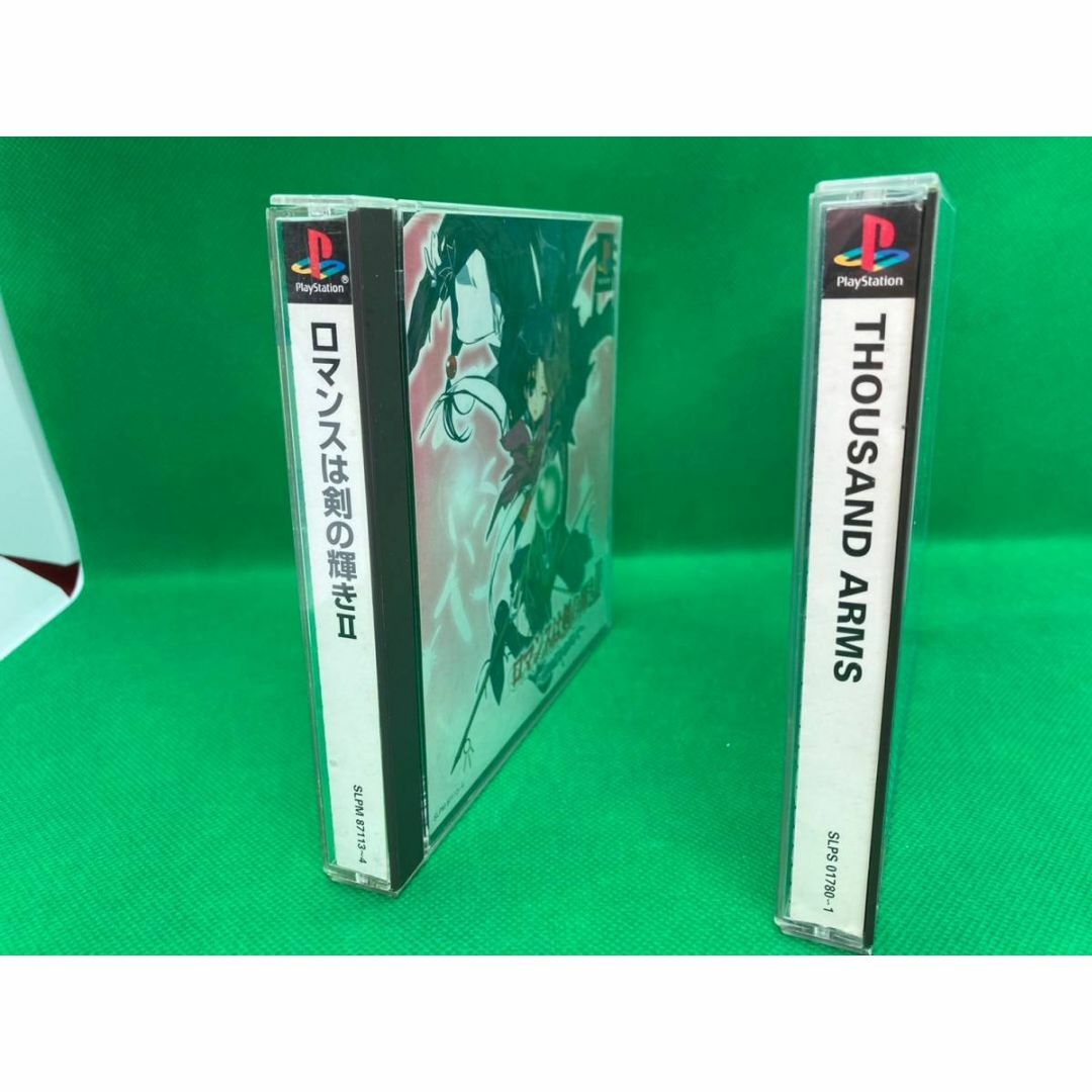 PlayStation(プレイステーション)のロマンスは剣の輝きⅡ　サウザンドアームズ　プレイステーション　プレステ　PS エンタメ/ホビーのゲームソフト/ゲーム機本体(家庭用ゲームソフト)の商品写真