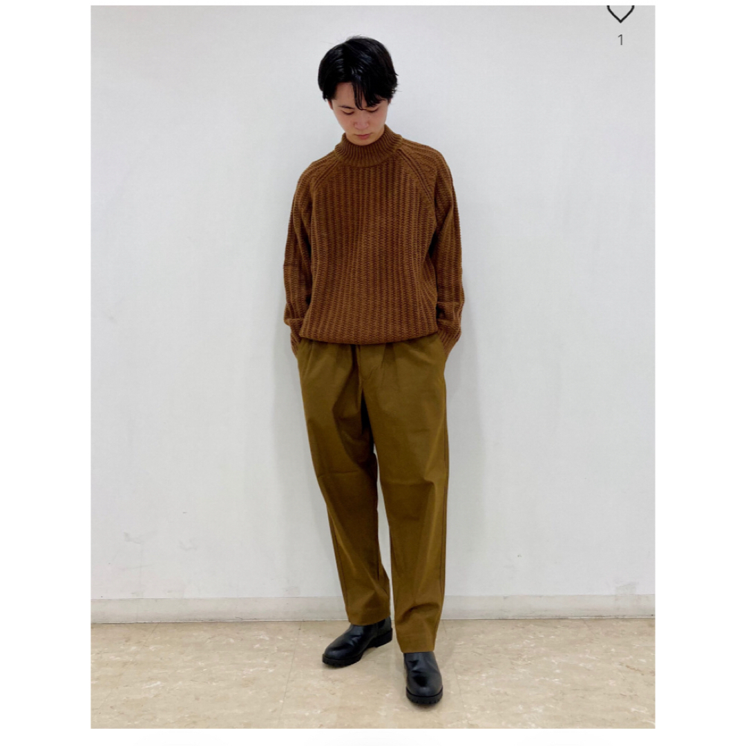 UNIQLO(ユニクロ)のフランネルイージーワイドフィットパンツ メンズのパンツ(スラックス)の商品写真