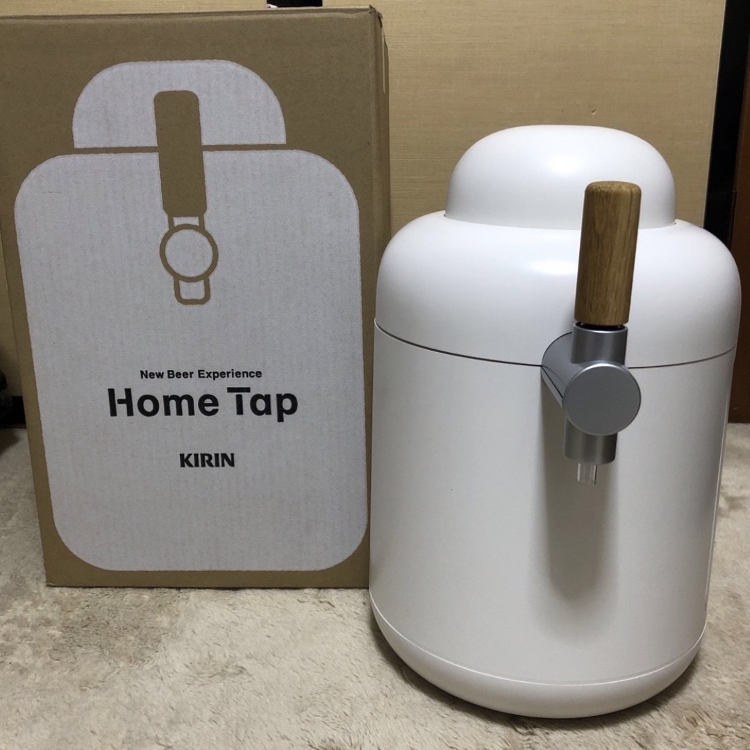 キリン(キリン)の未開封　キリン　home tap ホームタップ　本体　ビールサーバー インテリア/住まい/日用品のキッチン/食器(アルコールグッズ)の商品写真