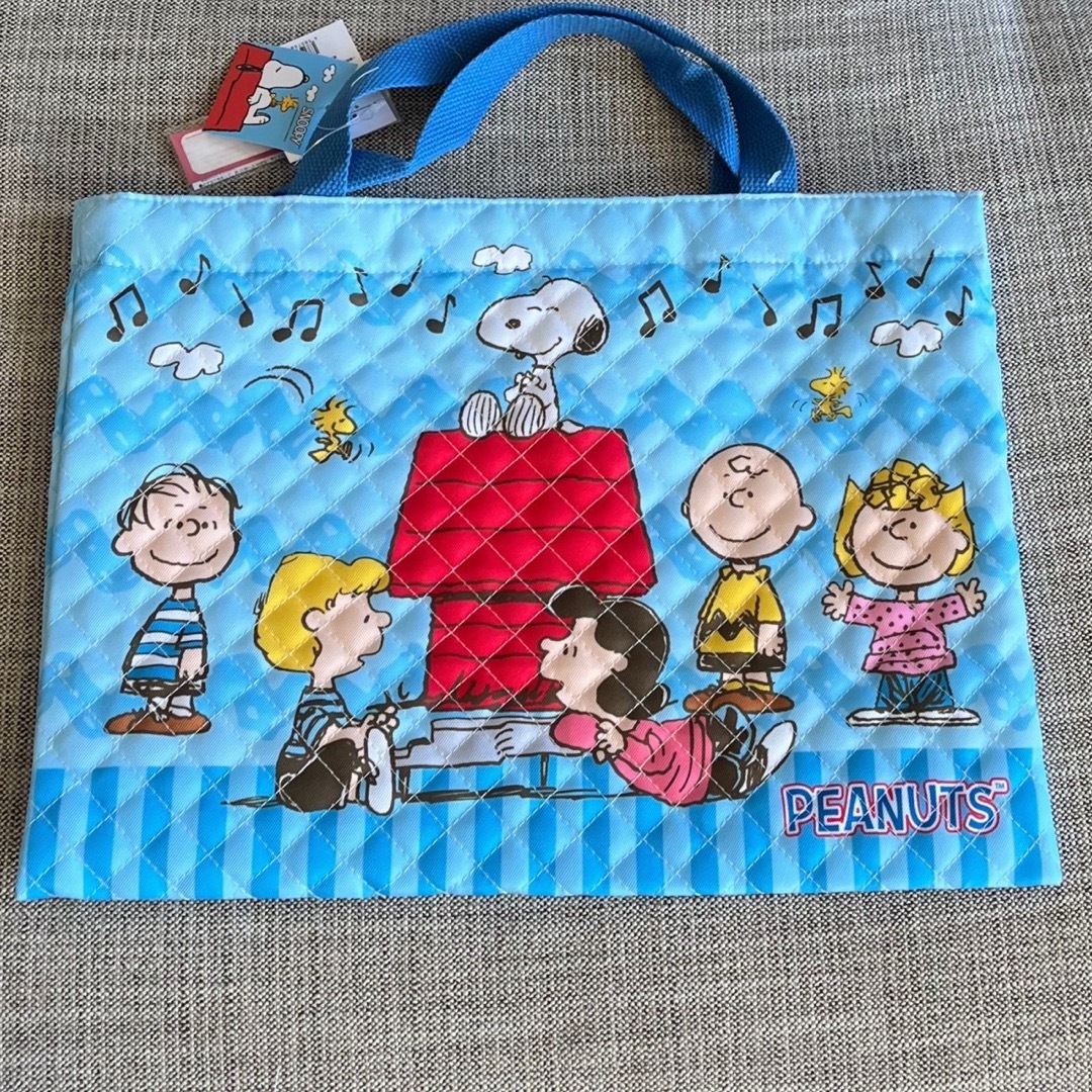 SNOOPY(スヌーピー)のスヌーピー　レッスンバッグ　シューズバッグ　スヌーピー キッズ/ベビー/マタニティのこども用バッグ(レッスンバッグ)の商品写真