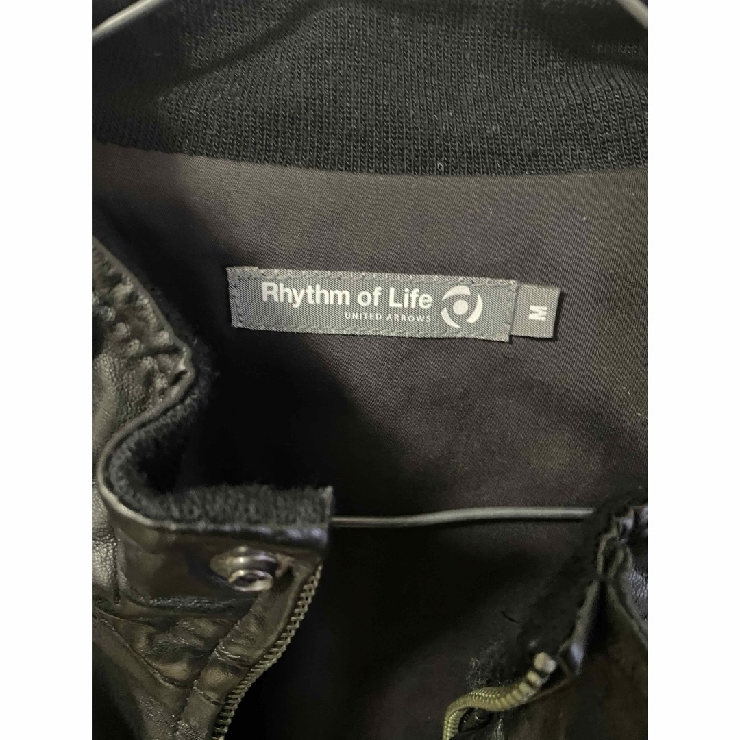 UNITED ARROWS(ユナイテッドアローズ)のユナイテッドアローズ　ラムレザー　ジャケット メンズのジャケット/アウター(レザージャケット)の商品写真