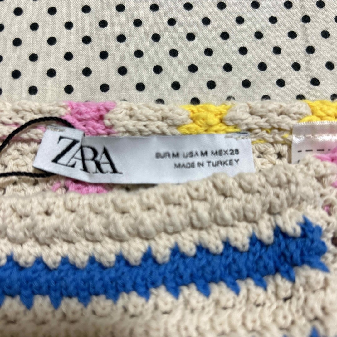 ZARA(ザラ)の★専用★【新品未使用】ZAR ザラ  ビスチェ キャミソール ベスト ジレM レディースのトップス(ベスト/ジレ)の商品写真