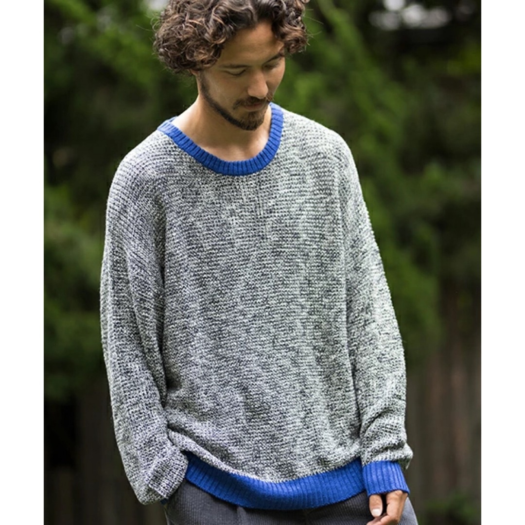 Cambio(カンビオ)のTMDL Loose Switch knit pullover ニット　タグ付き メンズのトップス(ニット/セーター)の商品写真
