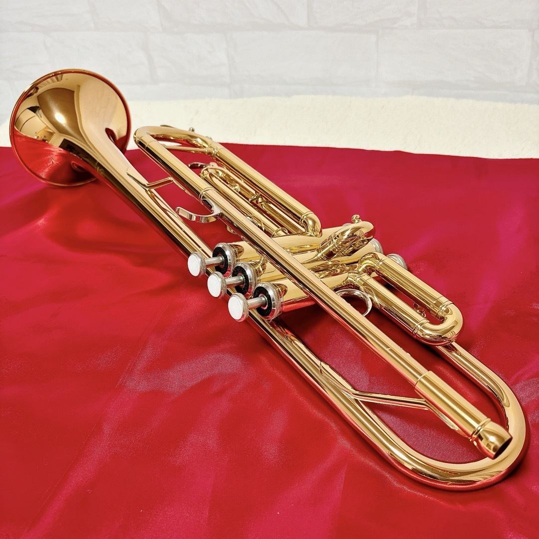 ヤマハ(ヤマハ)の《極美品》YAMAHA YTR4335GⅡ トランペット マウスピース付き 楽器の管楽器(トランペット)の商品写真