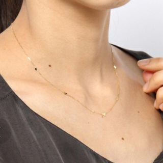 アーカー ♡シャボンハートネックレス　18k