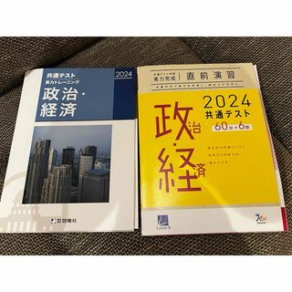 ベネッセ(Benesse)の2024共通テスト　政治・経済　2冊セット(語学/参考書)