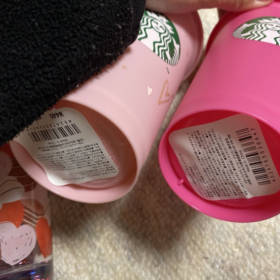 Starbucks(スターバックス)の新品　スターバックス　バレンタイン　ハロウィン　タンブラー　リユーザブルカップ インテリア/住まい/日用品のキッチン/食器(容器)の商品写真