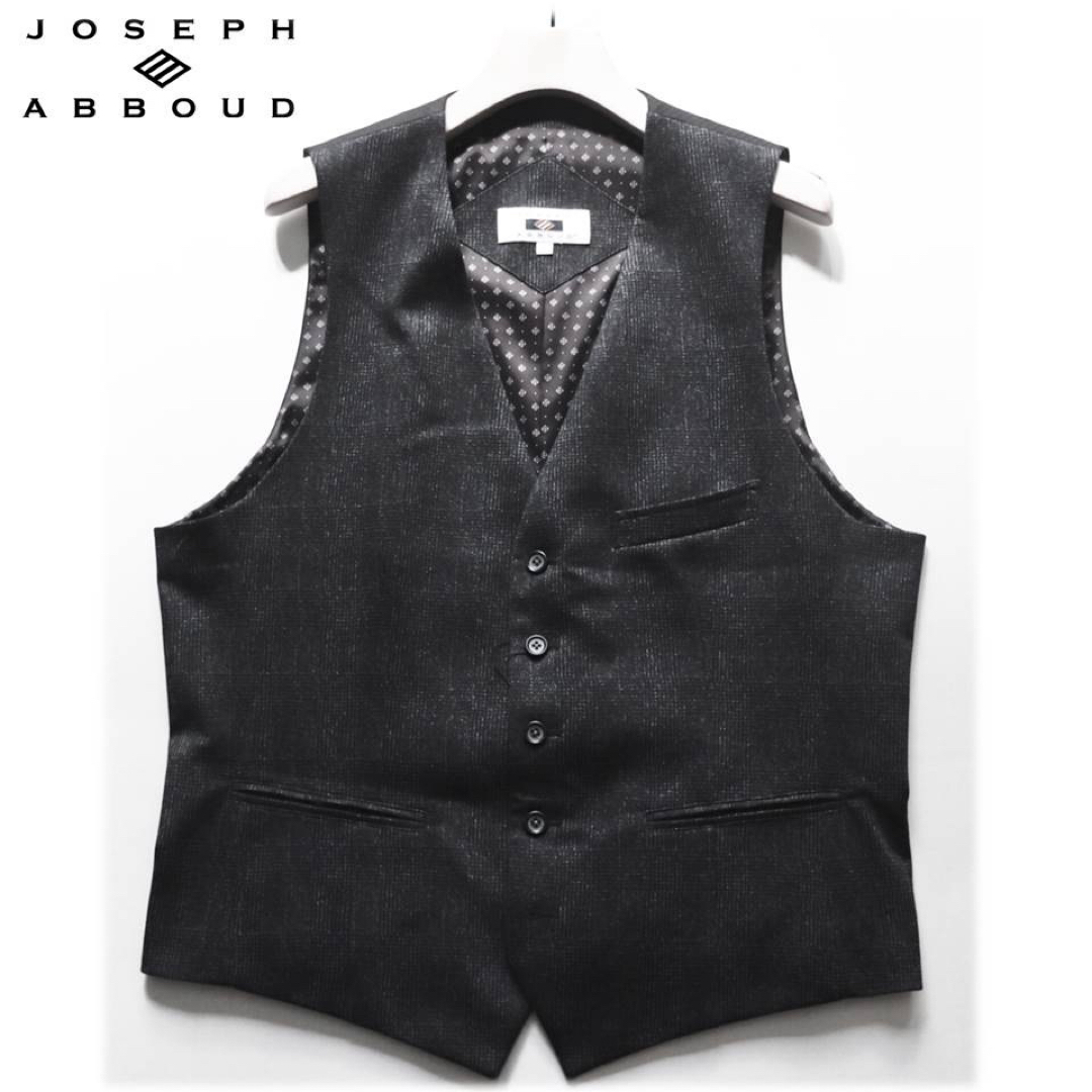 JOSEPH(ジョゼフ)の《ジョセフアブード》新品 軽量 ツイード感 ストレッチジャージーベスト ジレ L メンズのトップス(ベスト)の商品写真