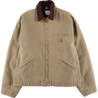 カーハート(carhartt)の古着 80年代 カーハート Carhartt デトロイトジャケット ダックワークジャケット USA製 メンズXXL ヴィンテージ /evb004430(その他)