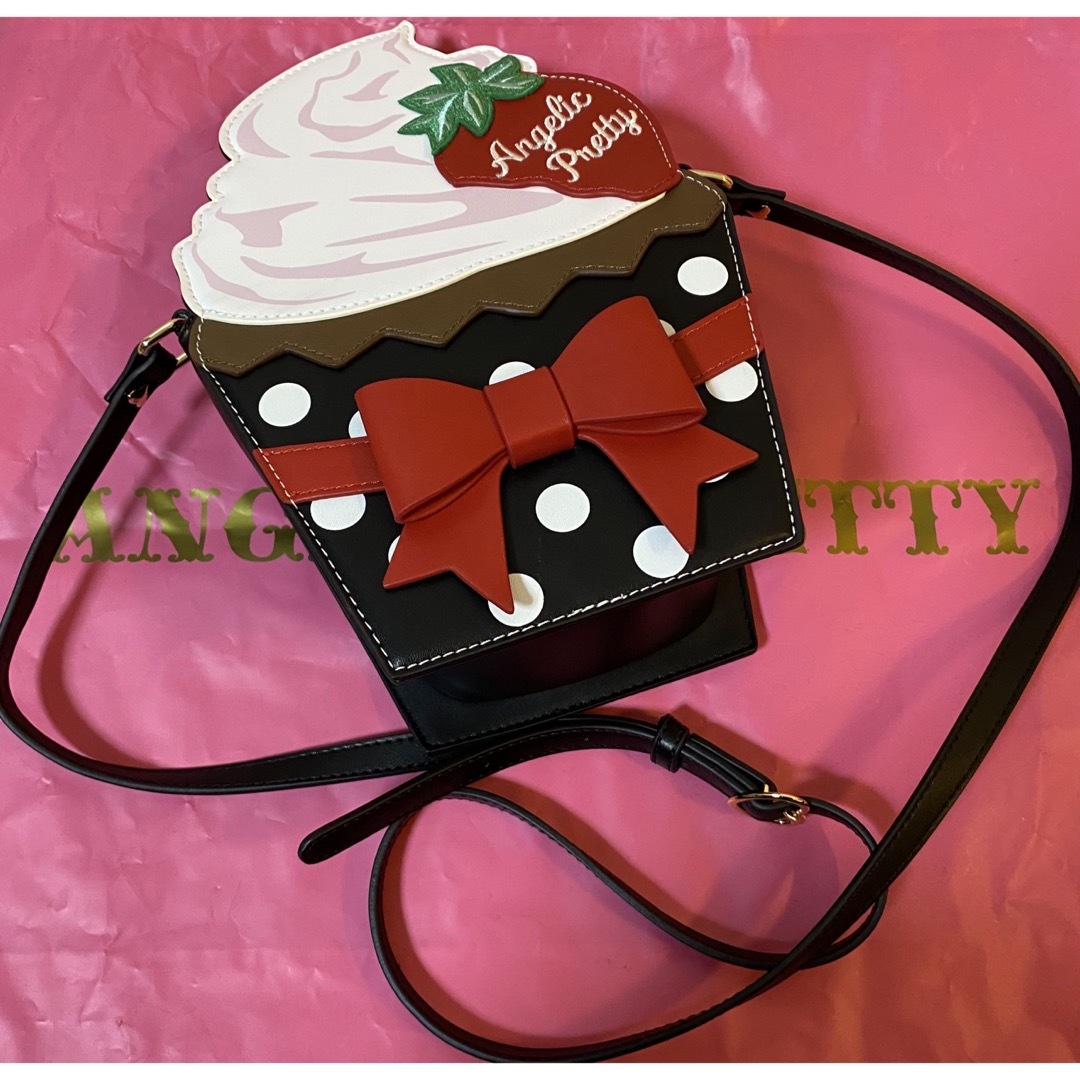 Angelic Pretty StrawberryCupcakeショルダーバッグ