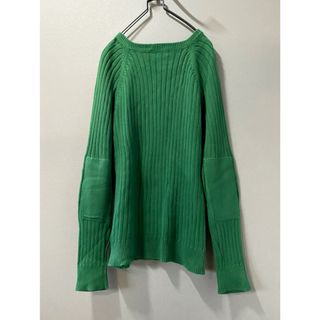 ラルフローレン(Ralph Lauren)の古着 ビンテージ  80s 緑 美品 ニットワンピース ザックリ ラルフローレン(ニット/セーター)