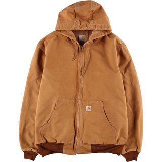 個性的YO62【US輸入】Carhartt　アクティブジャケット【2XL】焦げ茶色