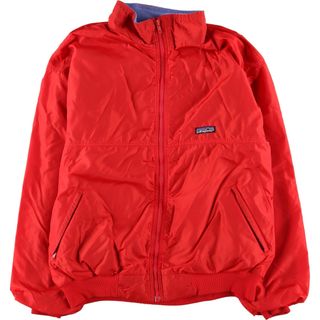 パタゴニア(patagonia)の古着 90年代 パタゴニア Patagonia シェルドシンチラジャケット 42111S0 ナイロンジャケット USA製 メンズXL ヴィンテージ /eaa412559(ナイロンジャケット)