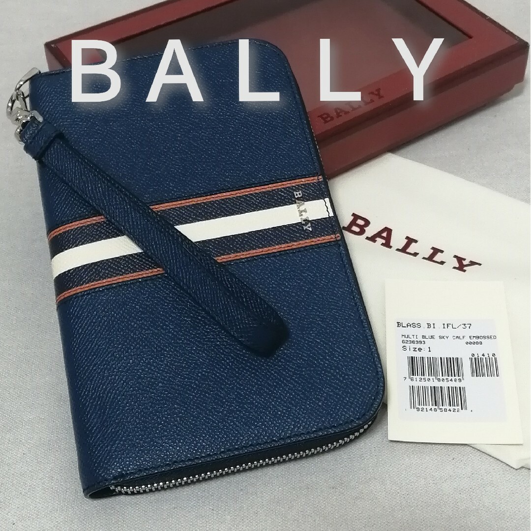 Bally - ☆新品・男女兼用☆【Bally バリー】長財布 レザー ラウンド