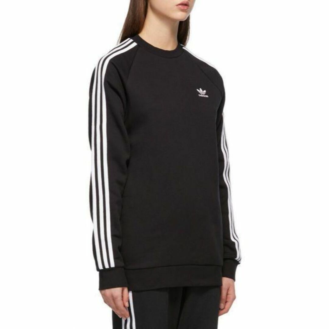 adidas(アディダス)の【完売品】アディダス　アディカラー　クラシック　長袖Tシャツ　M　ブラック レディースのトップス(Tシャツ(長袖/七分))の商品写真