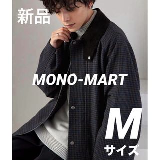 MONO-MART - オーバーサイズ  メルトン コーデュロイ襟 ハンティングジャケット Mサイズ