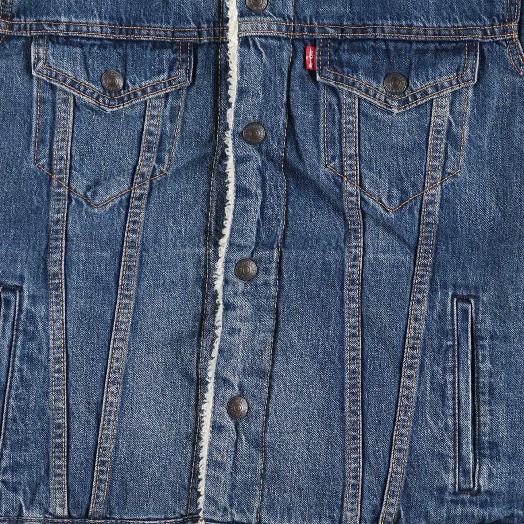 Levi's(リーバイス)の古着 リーバイス Levi's Levi's PREMIUM デニムボアジャケット メンズM /eaa408337 メンズのジャケット/アウター(Gジャン/デニムジャケット)の商品写真