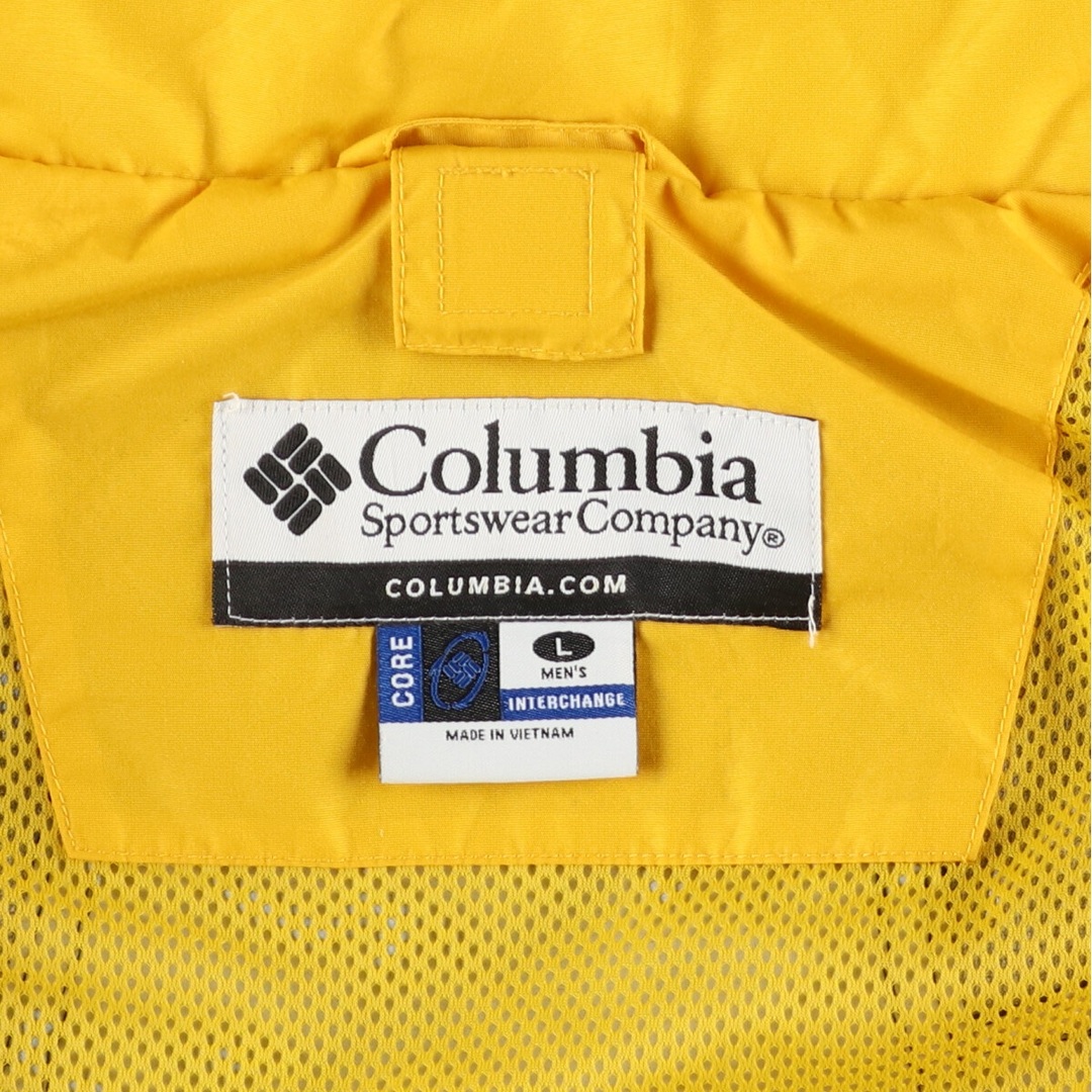 Columbia(コロンビア)の古着 00年代 コロンビア Columbia マウンテンジャケット シェルジャケット メンズL /eaa412002 メンズのジャケット/アウター(マウンテンパーカー)の商品写真