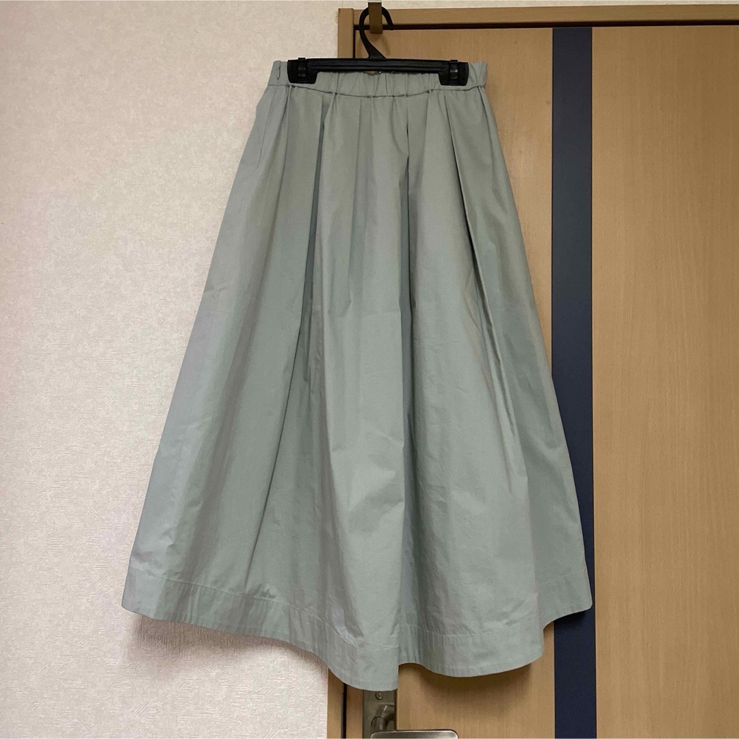 ANAYI(アナイ)の【かんかん様専用】ANAYI ブロードタック フレアスカート 38 美品✨ レディースのスカート(ロングスカート)の商品写真