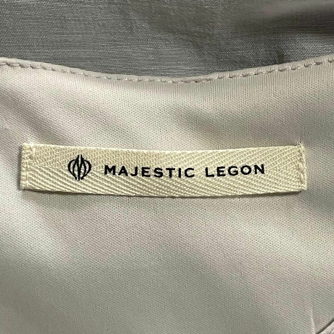 MAJESTIC LEGON(マジェスティックレゴン)のMAJESTIC LEGON (S) レース ノースリーブ ロングワンピース レディースのワンピース(ロングワンピース/マキシワンピース)の商品写真