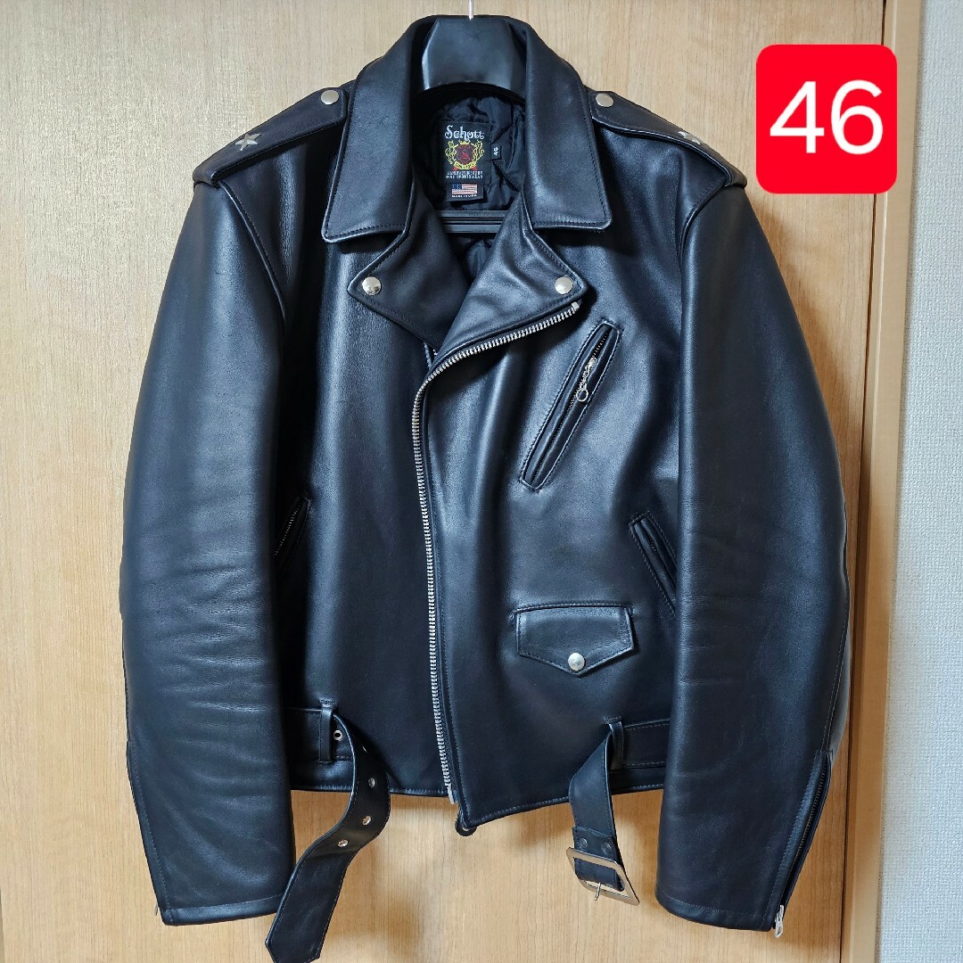 schott(ショット)のSchott 613US ONE STAR RIDERS 46 メンズのジャケット/アウター(ライダースジャケット)の商品写真