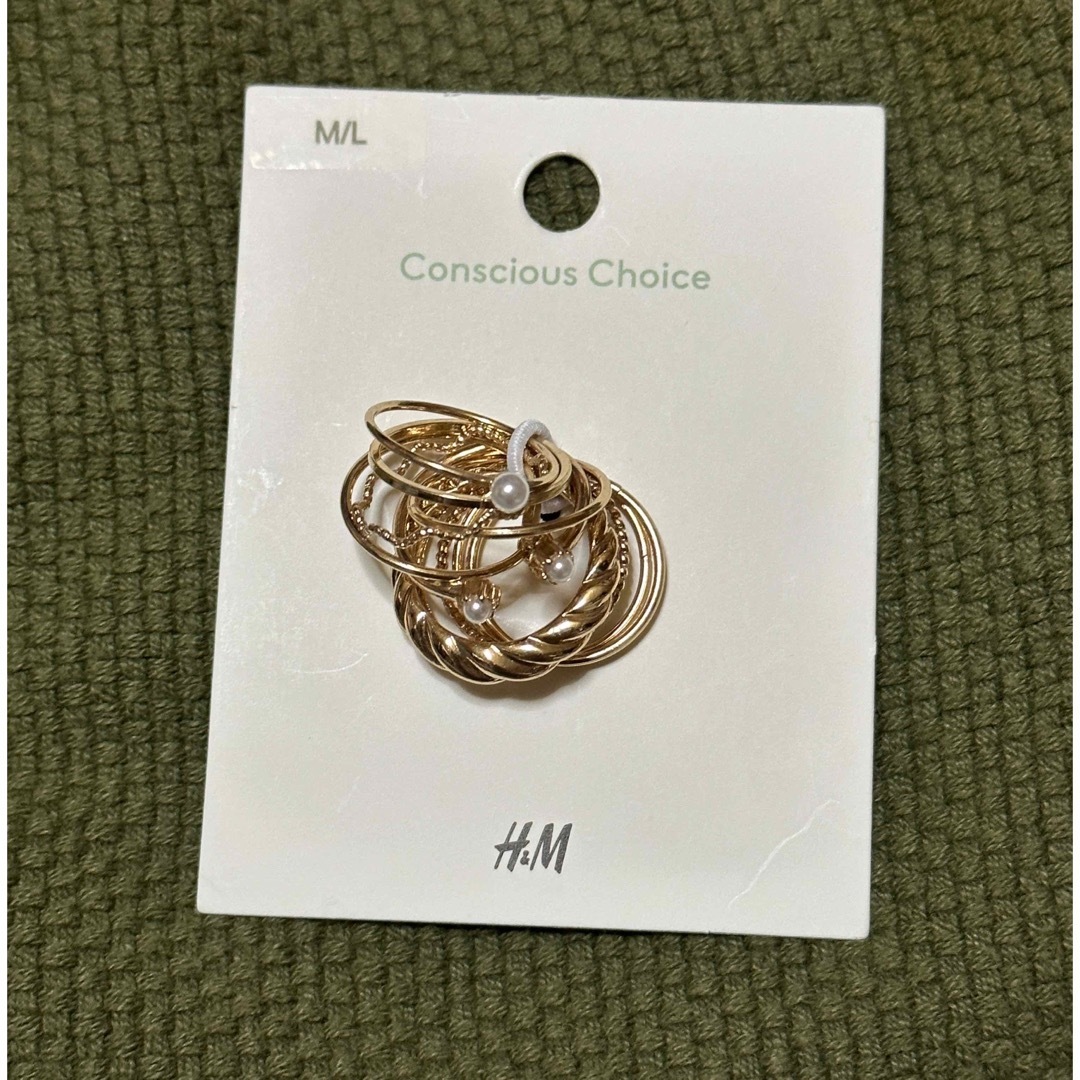 H&M(エイチアンドエム)のH&M リングセット レディースのアクセサリー(リング(指輪))の商品写真