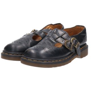 ドクターマーチン(Dr.Martens)の古着 ドクターマーチン Dr.Martens ストラップシューズ 英国製 UK5 レディース23.5cm /saa009295(ローファー/革靴)