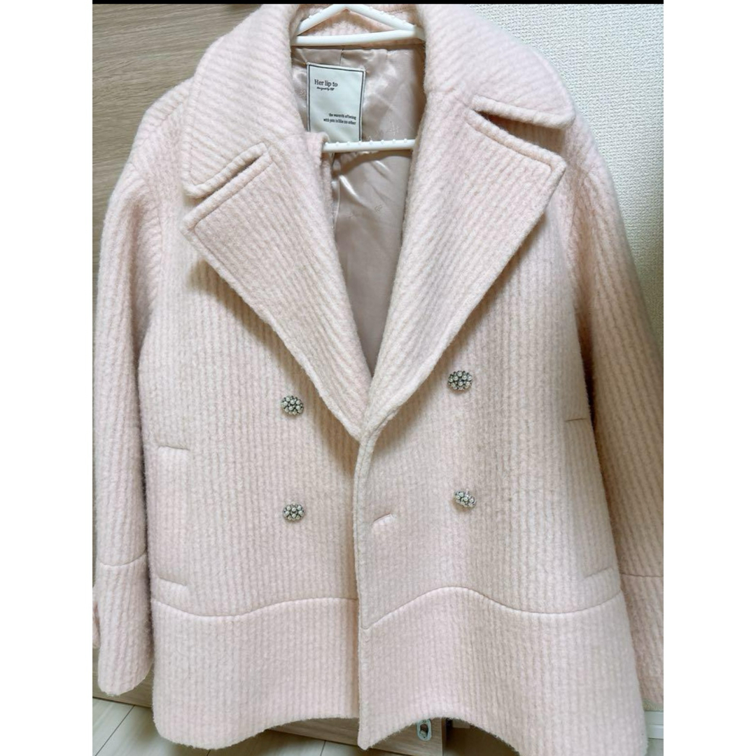 Her lip to(ハーリップトゥ)のHer lip to Odette Wool-Blend Coat レディースのジャケット/アウター(その他)の商品写真