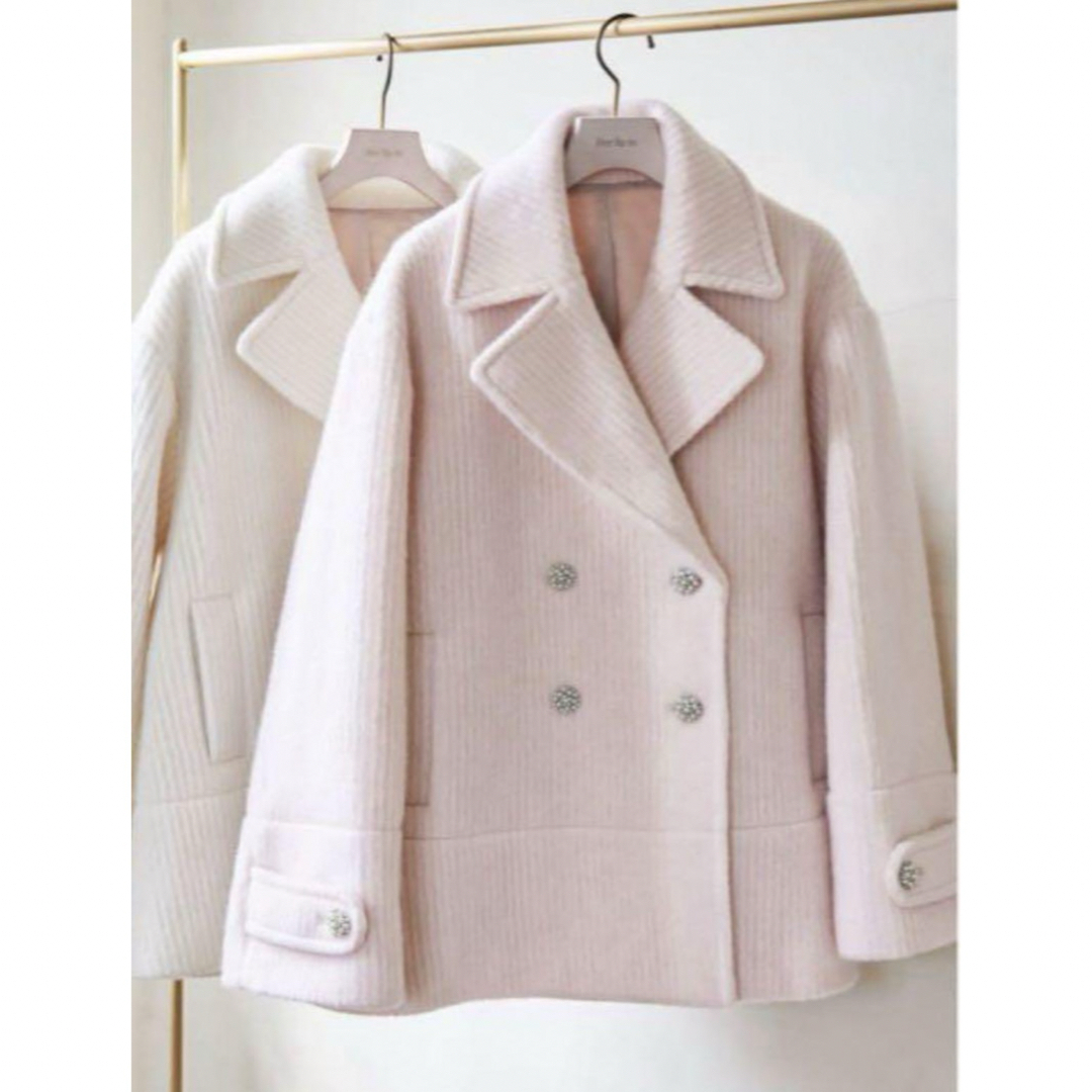 Her lip to(ハーリップトゥ)のHer lip to Odette Wool-Blend Coat レディースのジャケット/アウター(その他)の商品写真