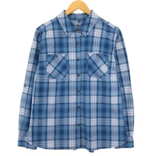 カーハート(carhartt)の古着 カーハート Carhartt チェック柄 長袖 ワークシャツ レディースL /eaa414410(シャツ)