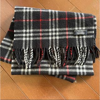 バーバリー(BURBERRY)のCoo様専用　バーバリー　ネイビーマフラー(マフラー/ショール)