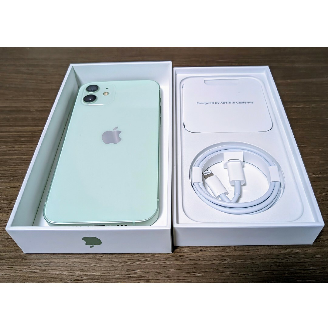 【美品】iPhone12 グリーン 128GB スマホ/家電/カメラのスマートフォン/携帯電話(スマートフォン本体)の商品写真