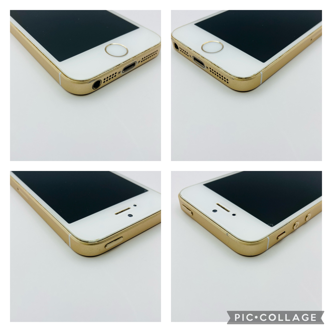 iPhone(アイフォーン)の【訳あり特価】iPhone SE Gold 128GB SIMフリー 100% スマホ/家電/カメラのスマートフォン/携帯電話(スマートフォン本体)の商品写真