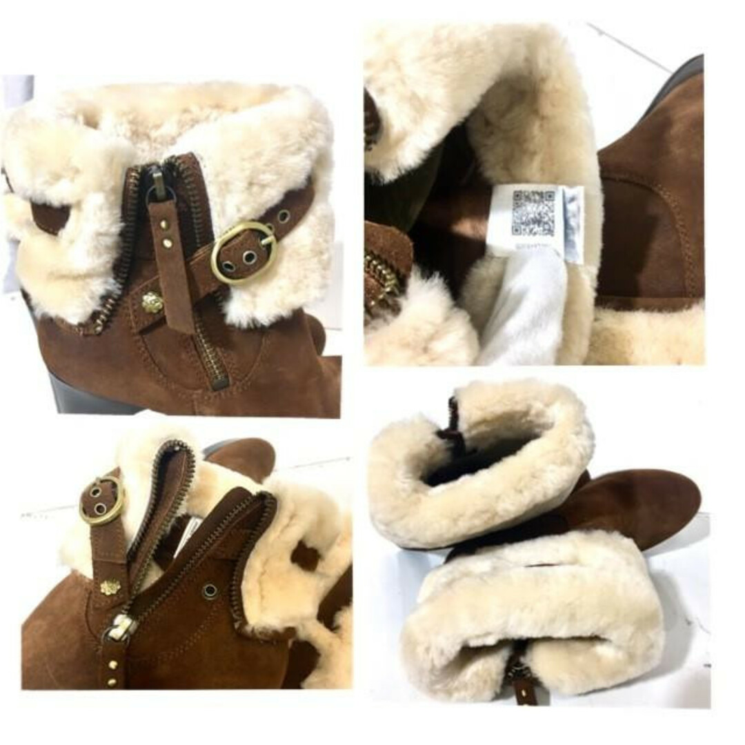 UGG(アグ)の新品♡23.5cm♡ショートブーツ♡ブーティー♡モコモコ レディースの靴/シューズ(ブーティ)の商品写真