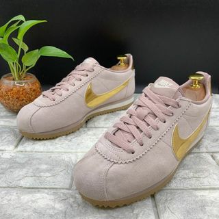 ナイキ(NIKE)のナイキ NIKE CORTEZ コルテッツ レザー スエードピンク  24.0(スニーカー)