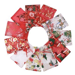 Takelablaze クリスマス ラッピング袋 巾着袋 11色 11枚(ラッピング/包装)