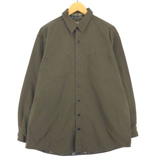 エルエルビーン(L.L.Bean)の古着 00年代 エルエルビーン L.L.Bean 長袖 ダックワークシャツ メンズL /eaa412990(シャツ)