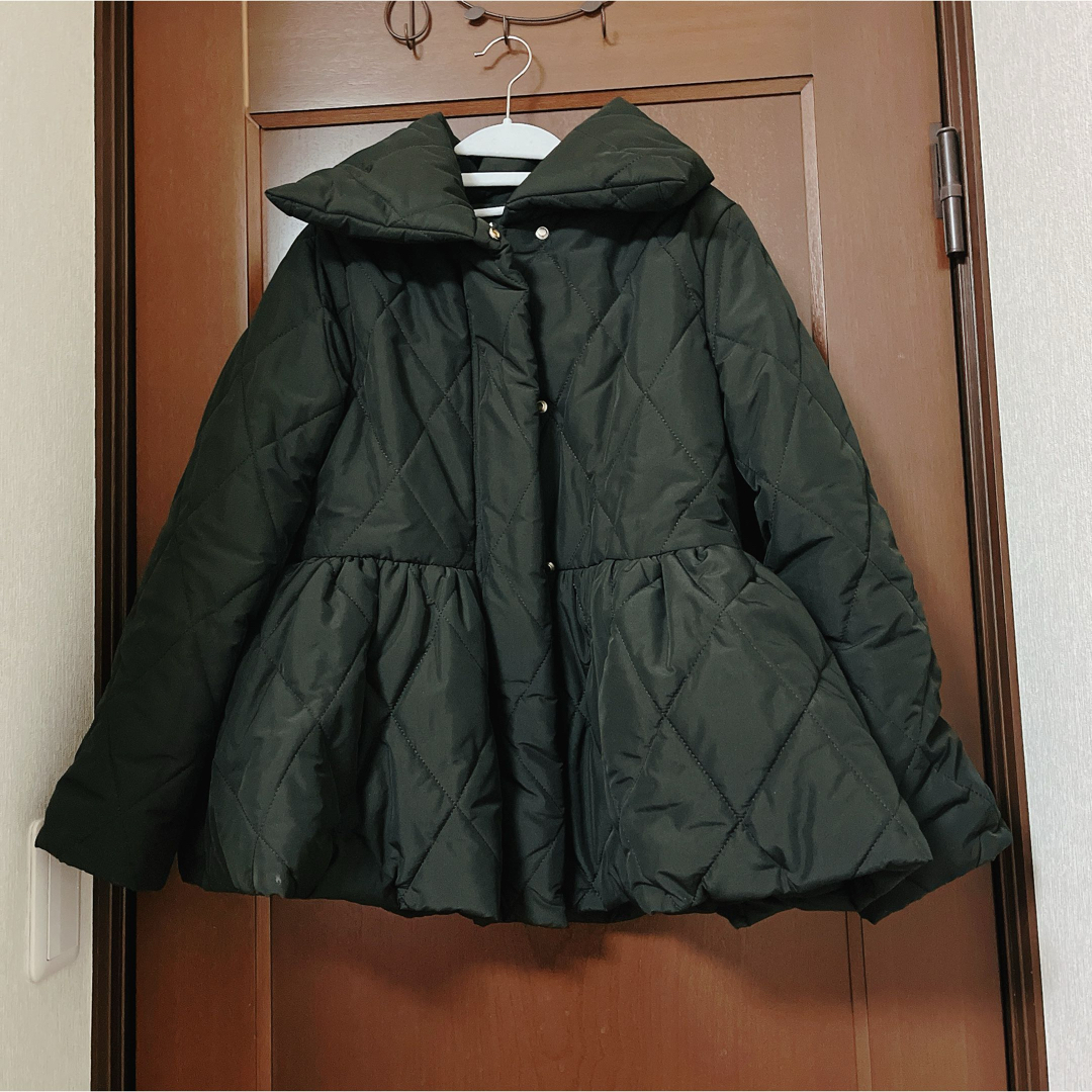 fitmore ペプラム中綿ジャケット レディースのジャケット/アウター(ダウンジャケット)の商品写真
