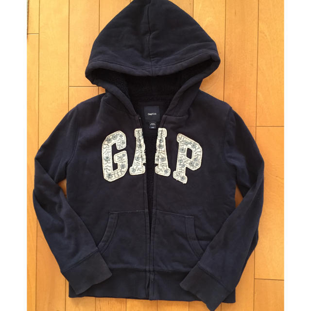 GAP Kids(ギャップキッズ)の専用♡gapボアパーカー♡140 キッズ/ベビー/マタニティのキッズ服女の子用(90cm~)(ジャケット/上着)の商品写真